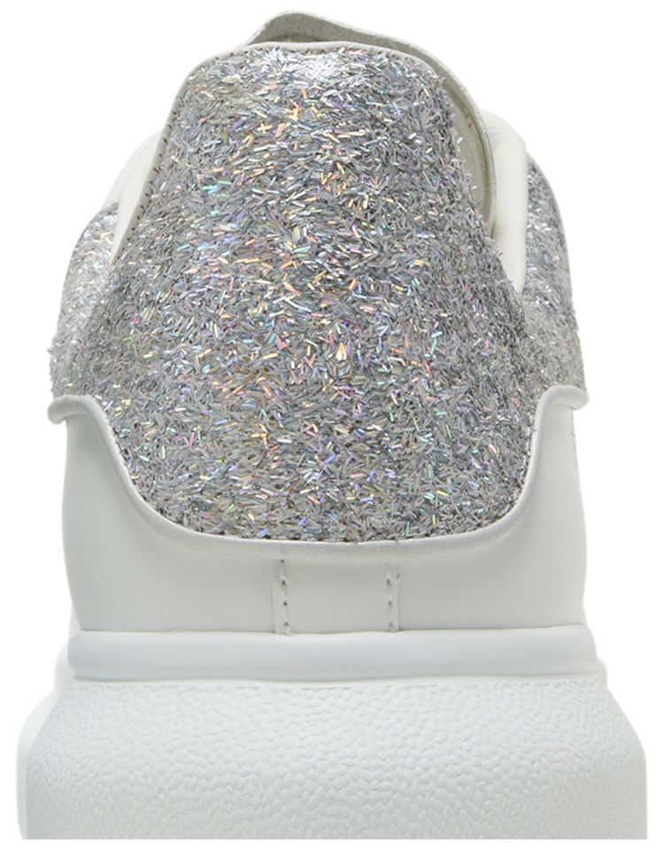 Alexander McQueen Wmns Oversized Sneaker White Holographic