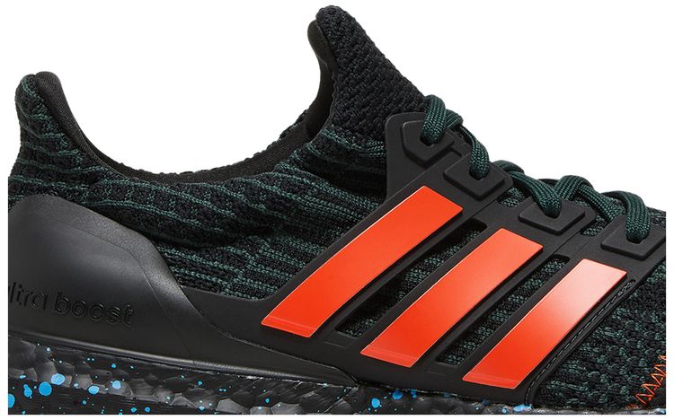 Adidas UltraBoost 50 DNA Black Green Orange