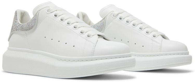 Alexander McQueen Wmns Oversized Sneaker White Holographic