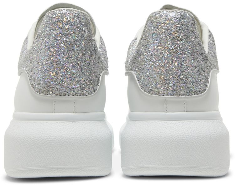 Alexander McQueen Wmns Oversized Sneaker White Holographic