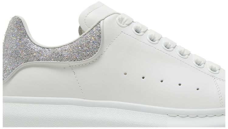 Alexander McQueen Wmns Oversized Sneaker White Holographic
