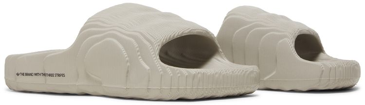 Adidas Adilette 22 Slides Clear Grey