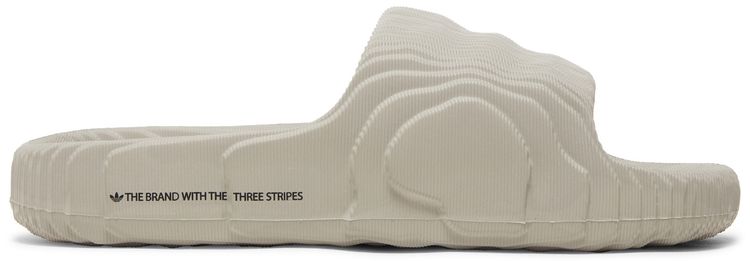 Adidas Adilette 22 Slides Clear Grey