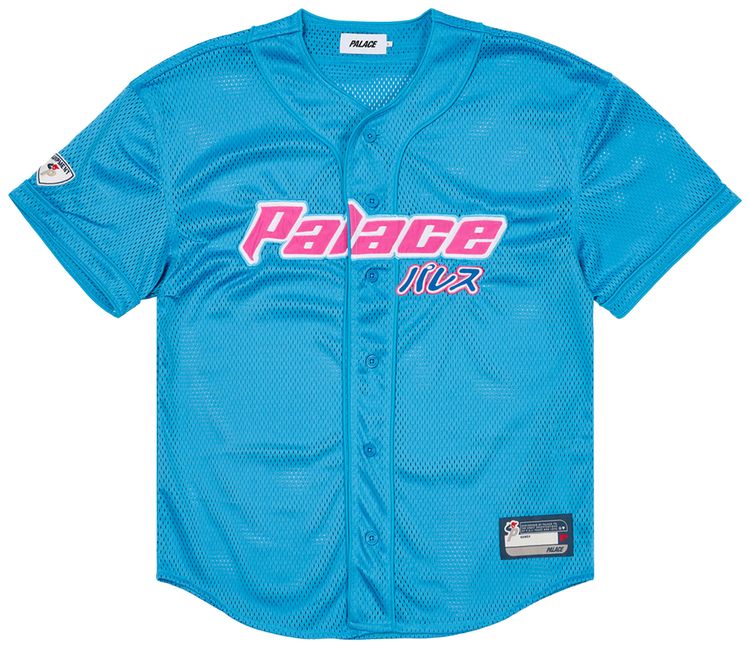 Palace Kawaii Baseball Jersey Flexy Blue