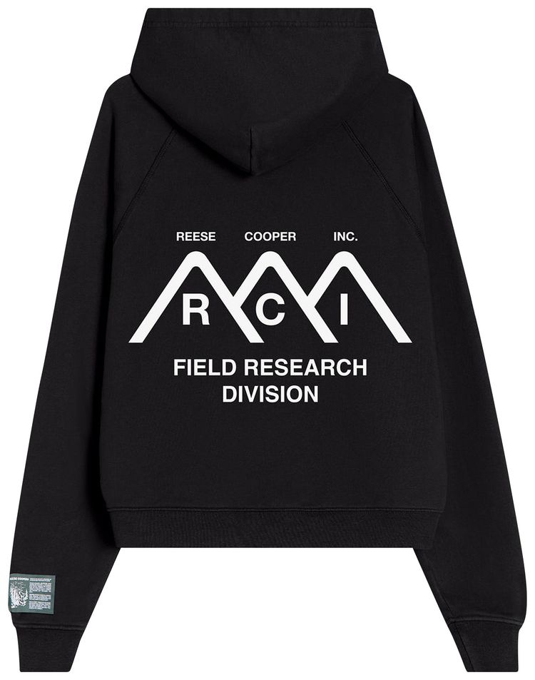 Reese Cooper Mountain Logo Hoodie Black