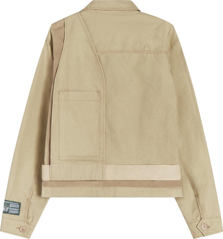 Reese Cooper Sunfaded Work Jacket Khaki