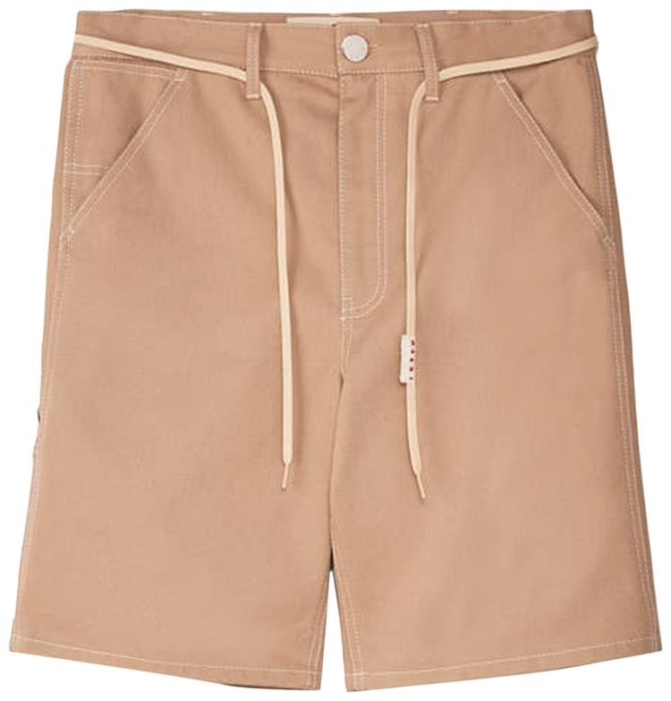 Marni Bermuda Shorts Straw