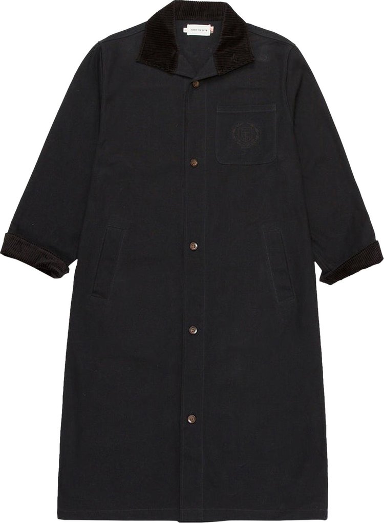 Honor The Gift Canvas Trench Coat 'Black'