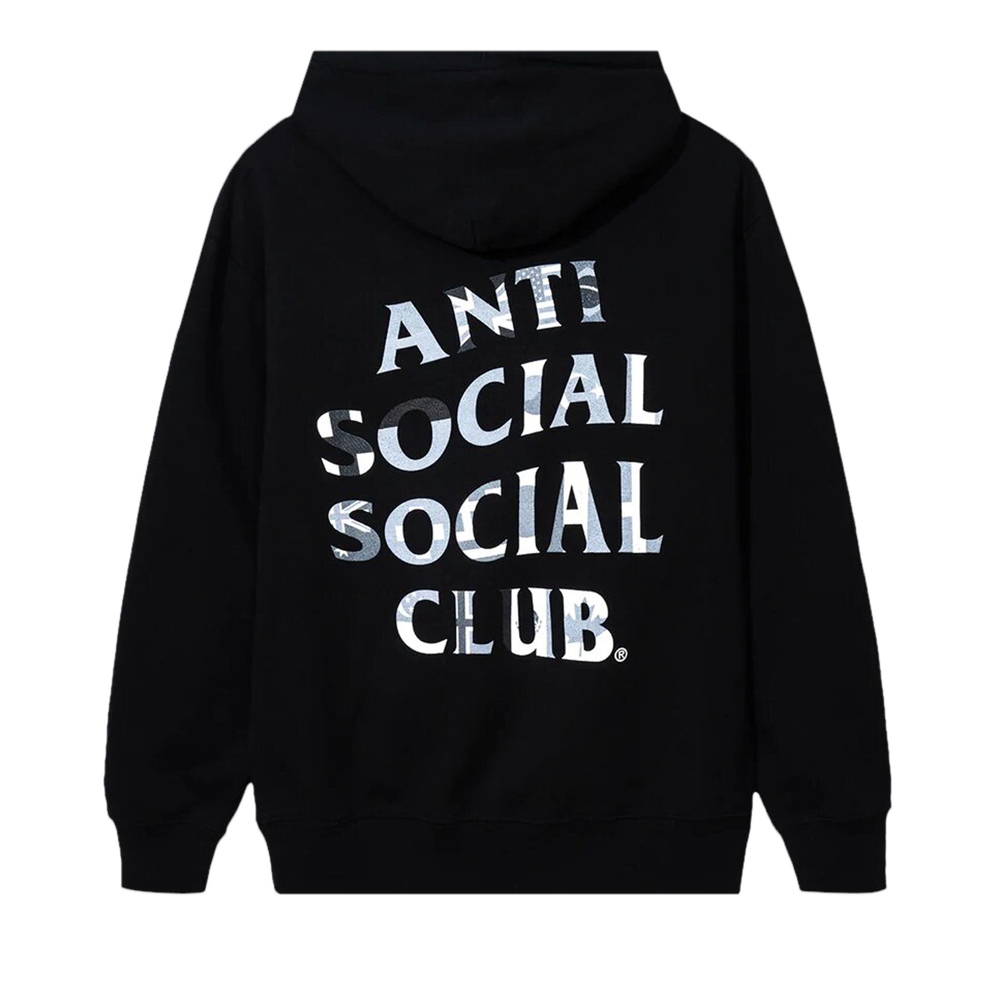 Buy Anti Social Social Club x Alpha Essential Hoodie 'Black