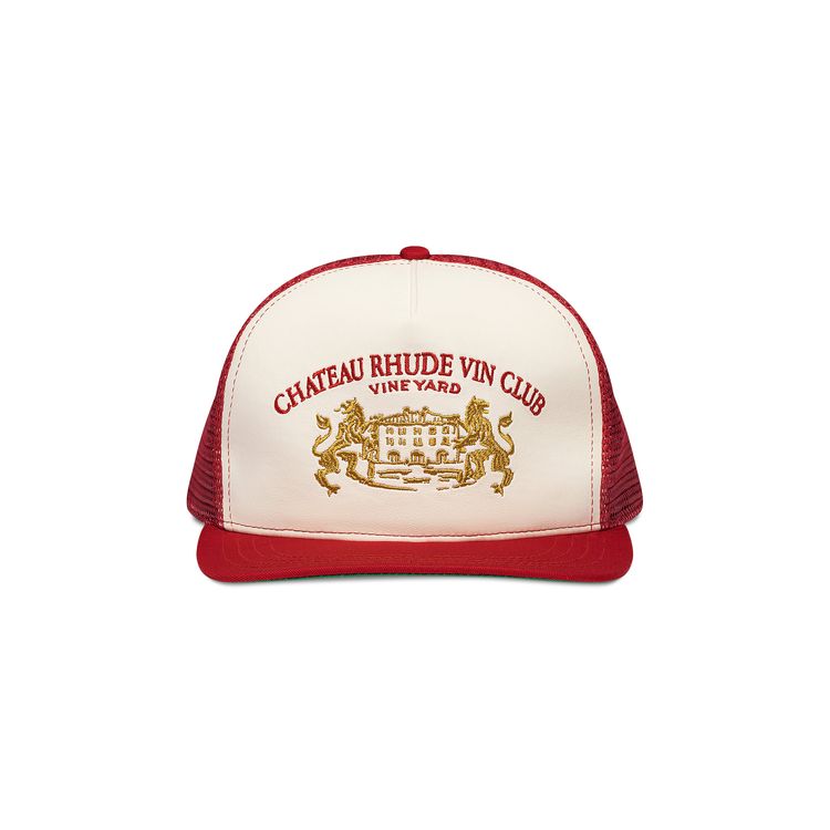 Rhude Cellier Hat RedCream