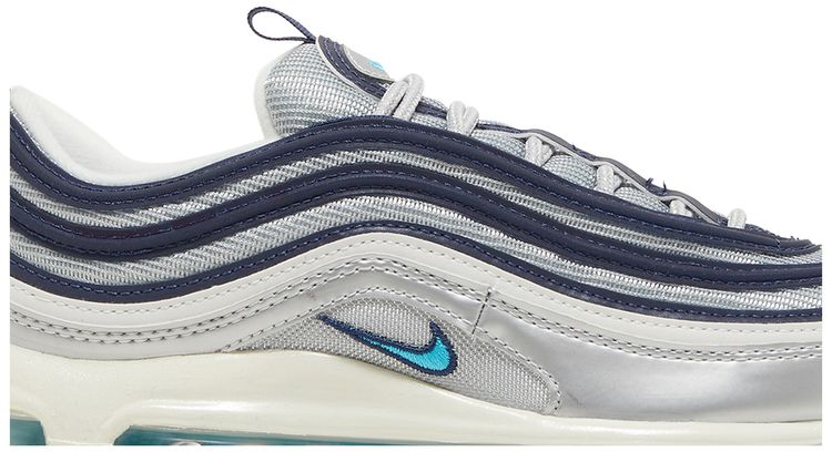 Wmns Air Max 97 OG Metallic Silver Chlorine Blue