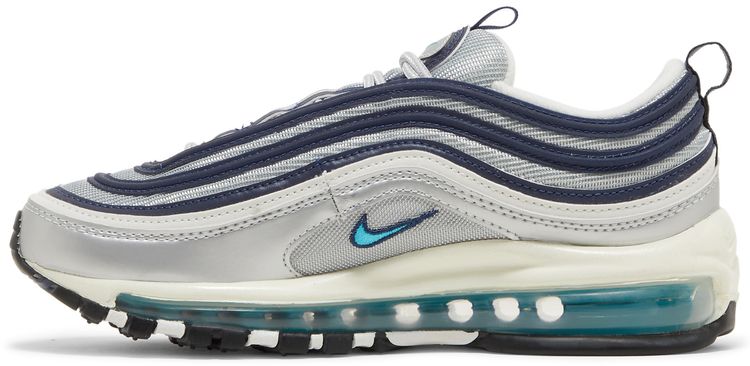 Wmns Air Max 97 OG Metallic Silver Chlorine Blue