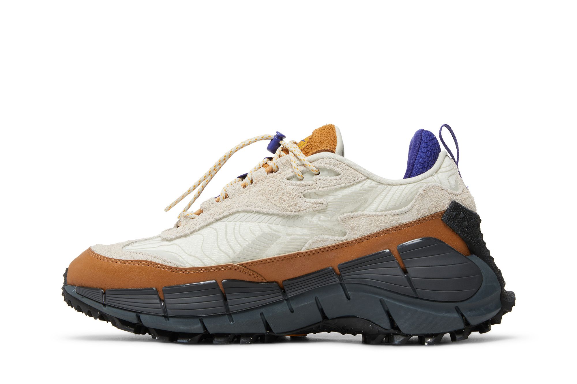 Buy Reebok Zig Kinetica 2.5 Edge 'Chalk Wild Brown' - GX6831 | GOAT