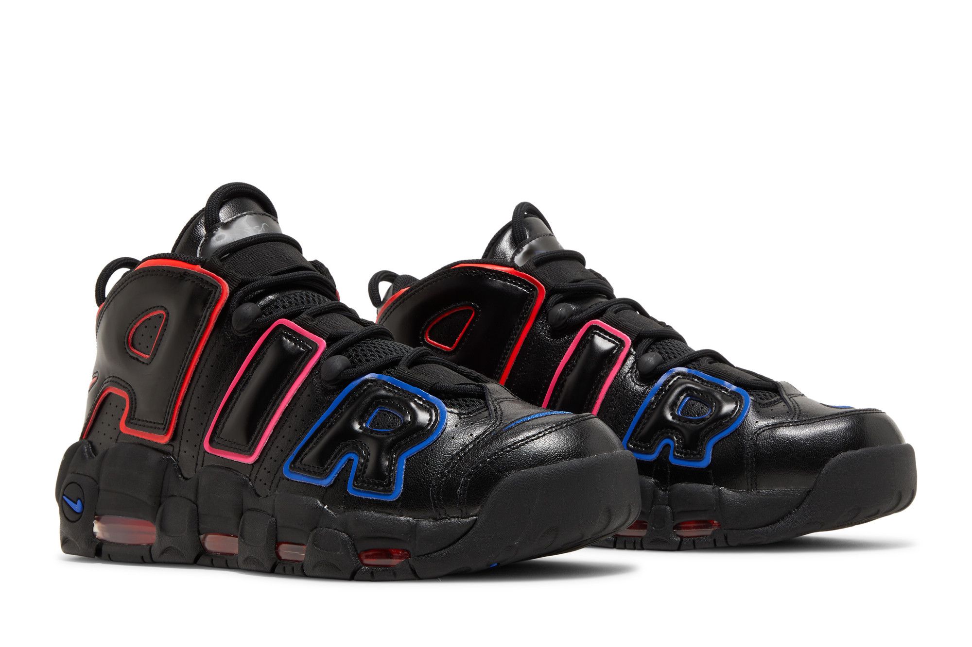 Air more uptempo '96 black/white/laser crimson clearance