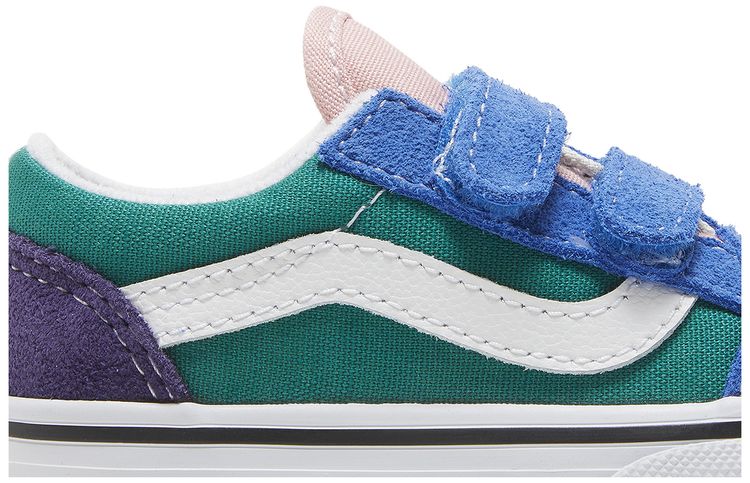 Vans Old Skool V Toddler Retro Court   Multi