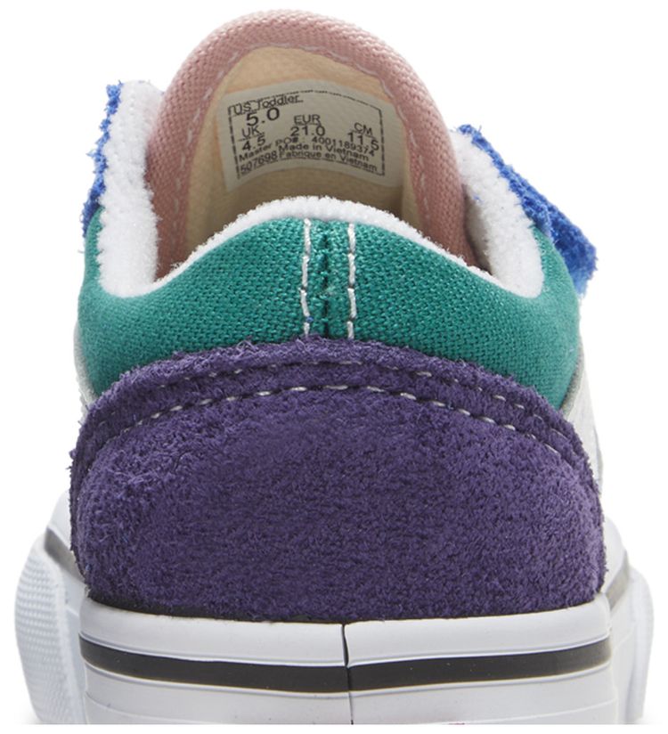 Vans Old Skool V Toddler Retro Court   Multi