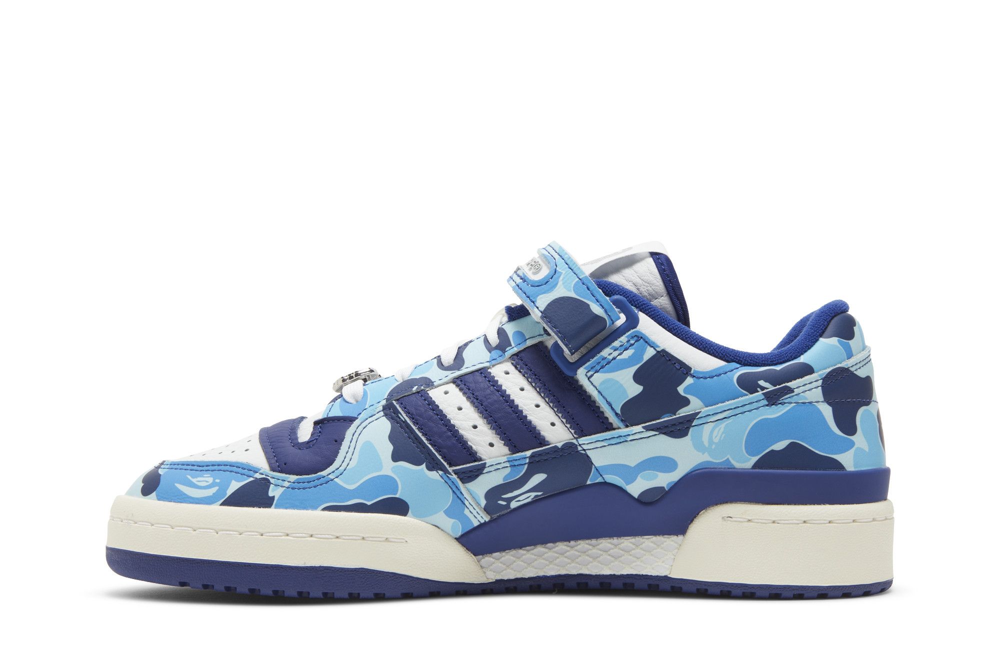 Buy BAPE x Forum Low 84 30th Anniversary Blue ID4772 GOAT CA