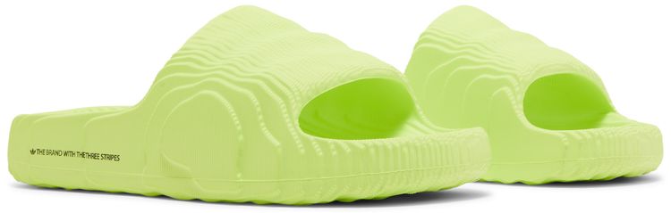 Adidas Adilette 22 Slides Solar Yellow