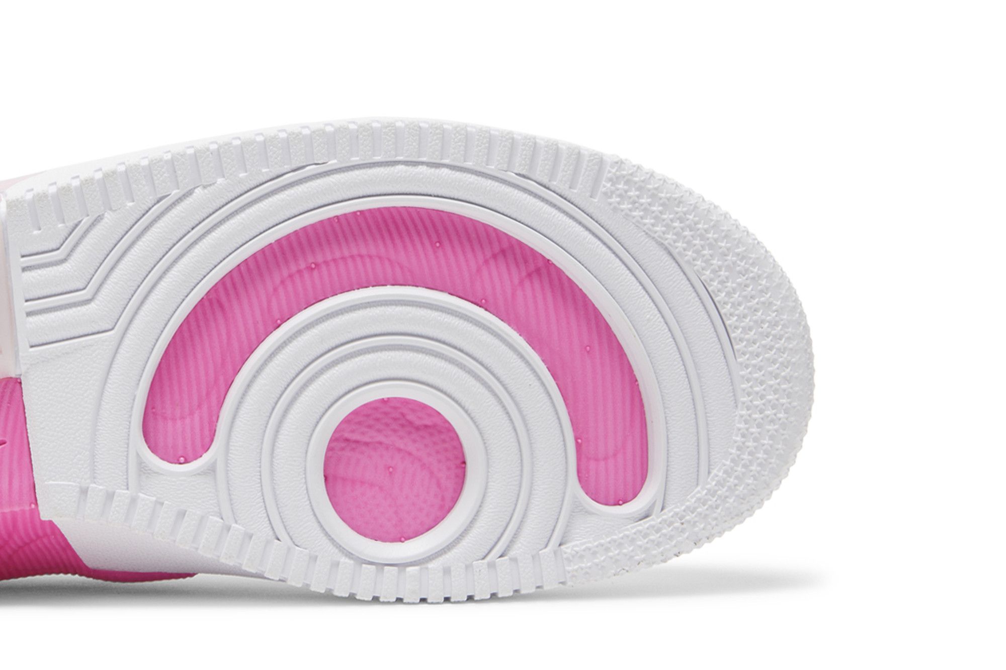White air forces with pink bottoms outlet