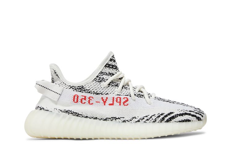 Yeezy Boost 350 White/Core Black/Red