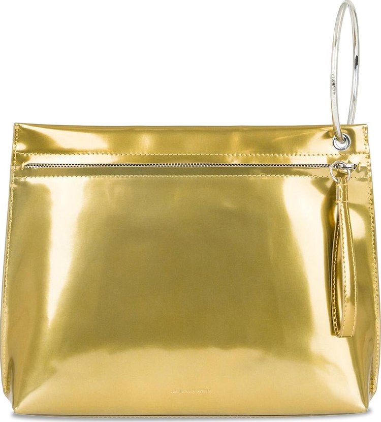 Dries Van Noten Ring Clutch Bag Gold