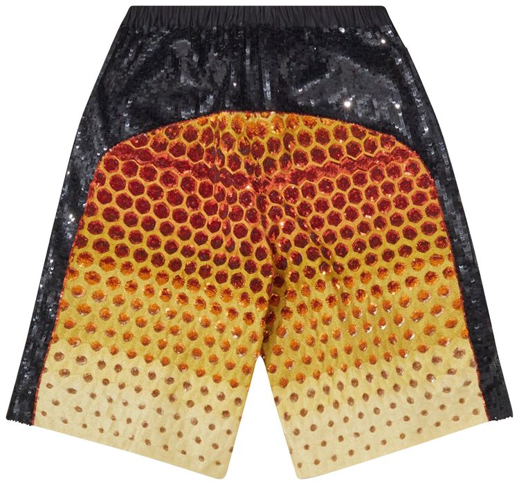 Dries Van Noten Plade Embroidered Pants Orange