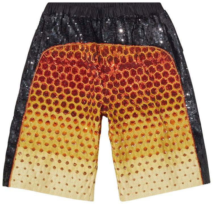 Dries Van Noten Plade Embroidered Pants Orange