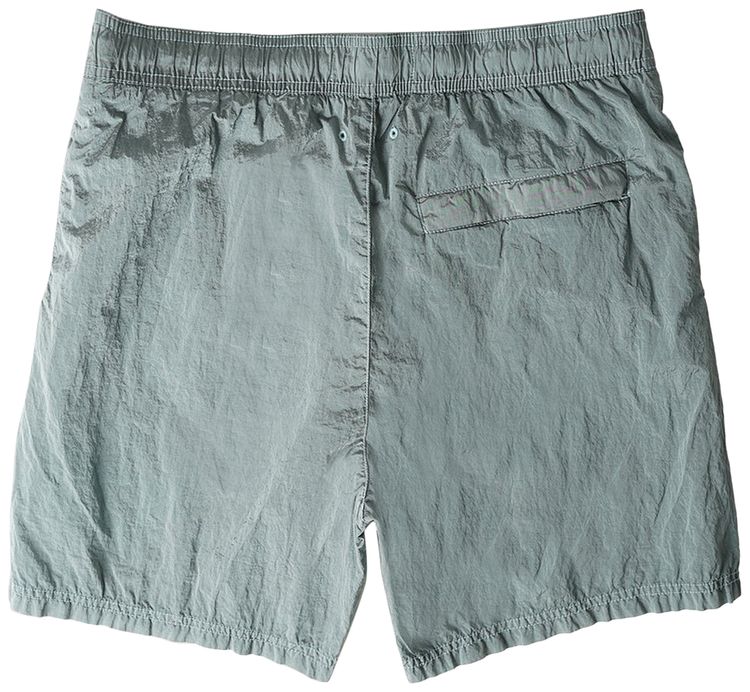 Stone Island Logo Swim Shorts Sky Blue