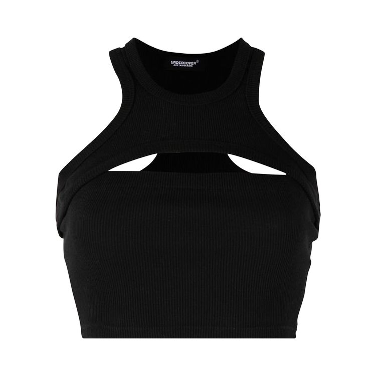 UNDERCOVER Tank - Ribbed Cotton Tie-Waist
