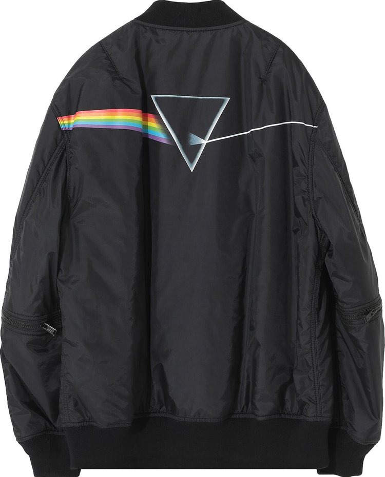 Undercover Prism Bomber Jacket Black