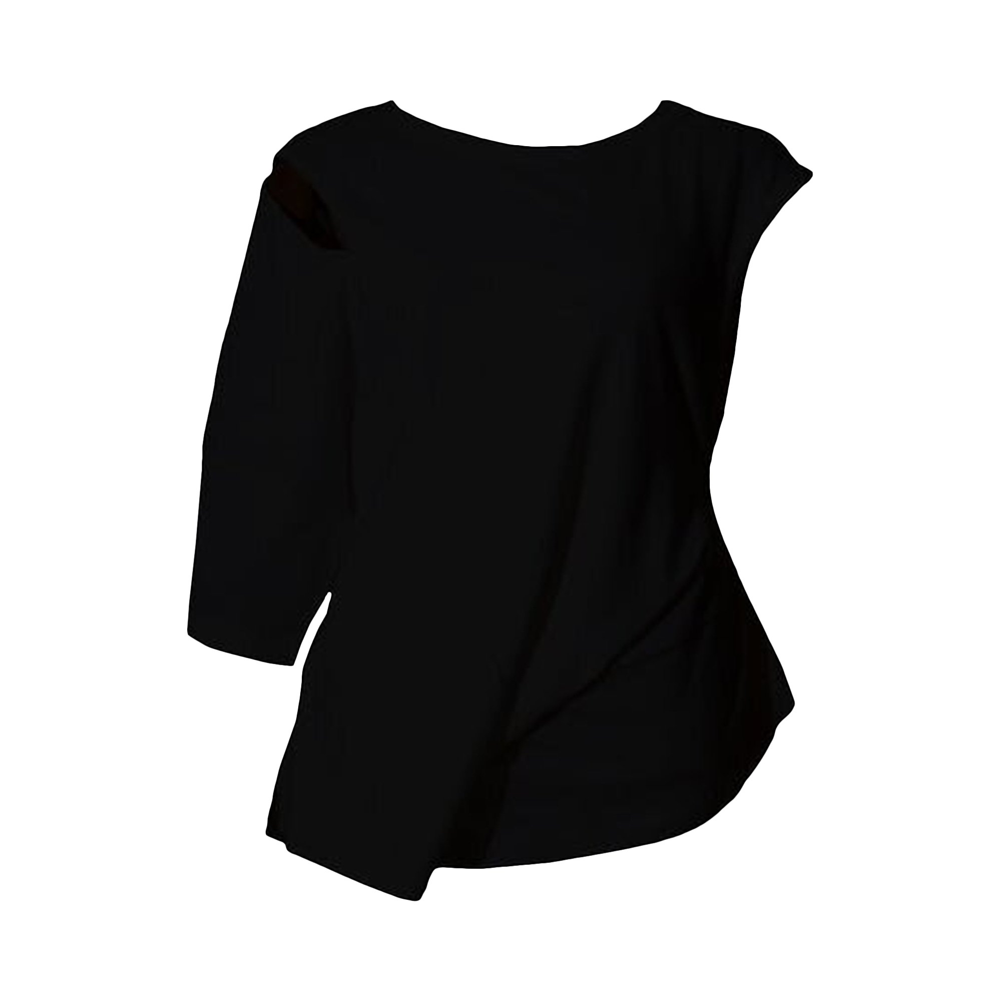 Buy Undercover One Sleeve Top 'Black' - UC1C1812 BLAC | GOAT