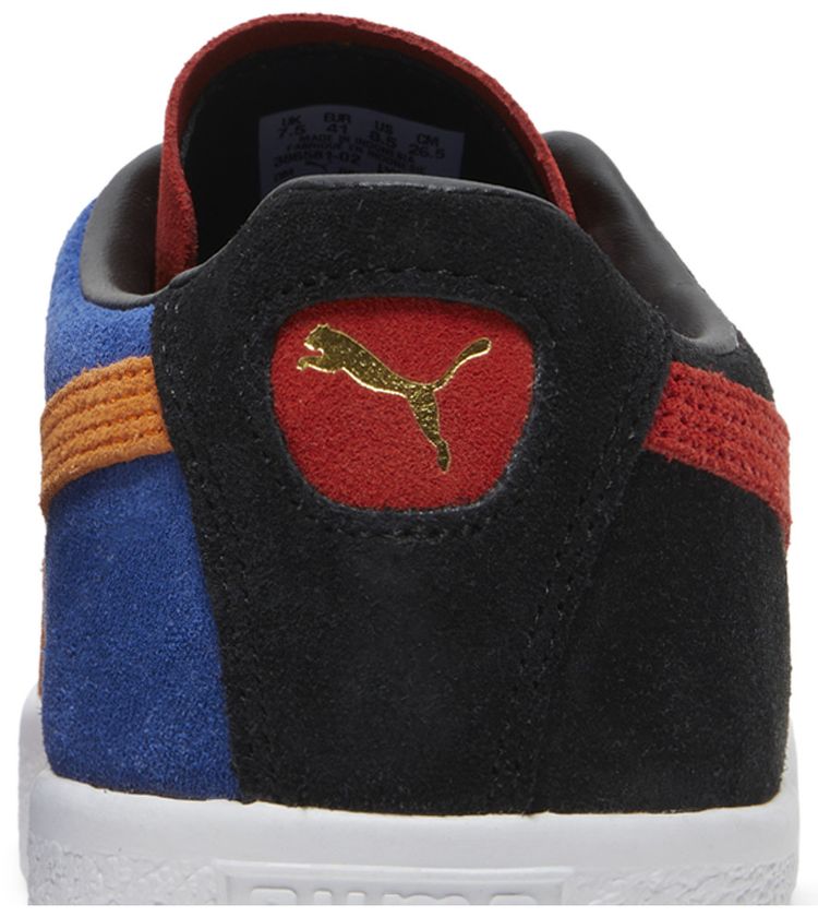 Puma Suede VTG Teams Black Burnt Red