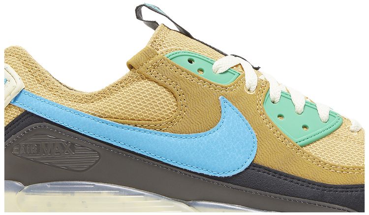 Size Nike Air Max Terrascape 90 'Wheat Gold Blue Lightning'