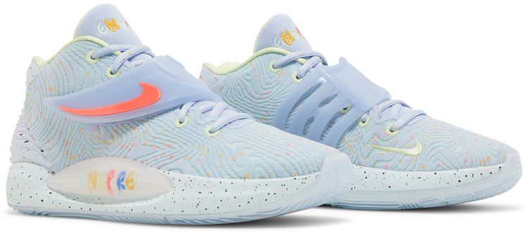 Enspire x Nike KD 14 Friends  Family   Light Marine