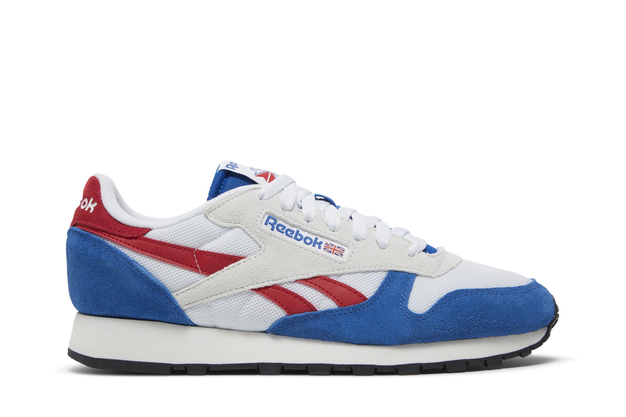 Red blue 2025 and white reebok