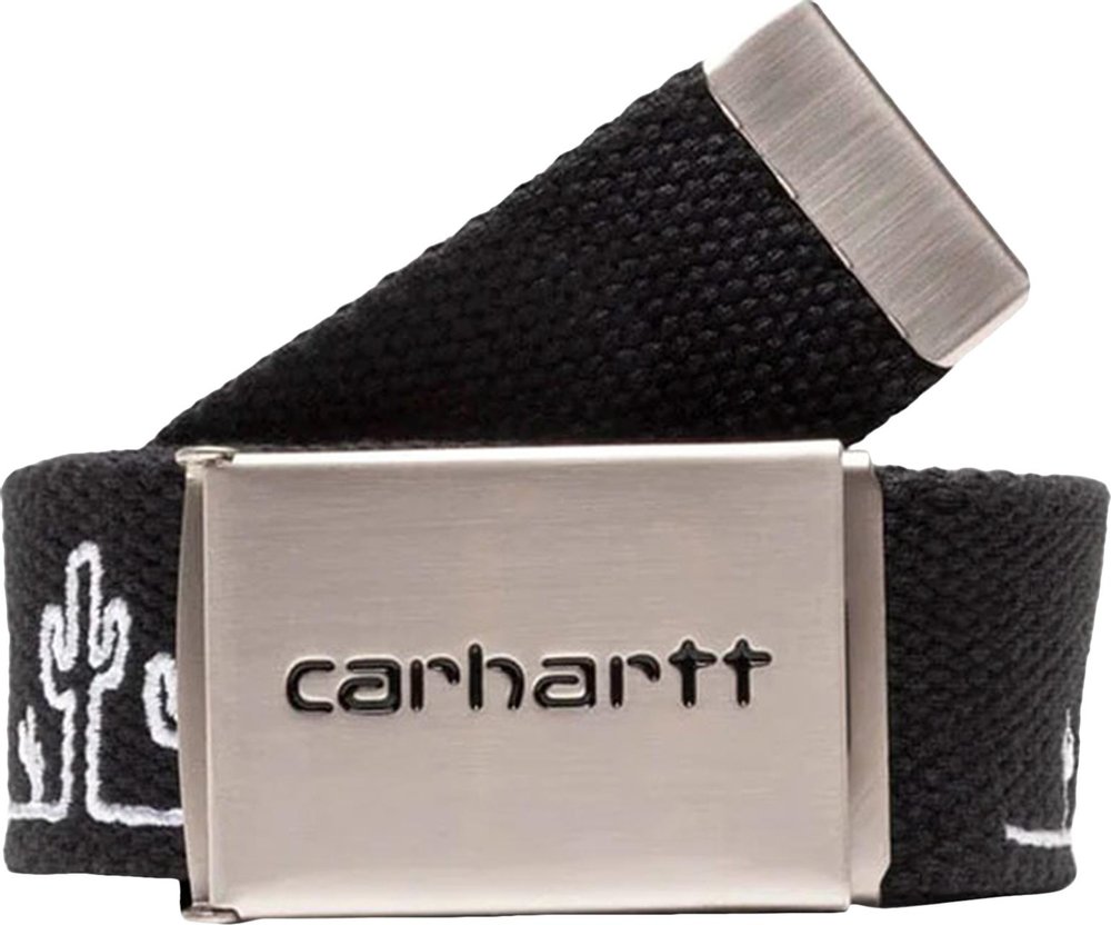 Buy Carhartt WIP Monument Clip Belt 'Black/Wax' - I031683 BLAC | GOAT