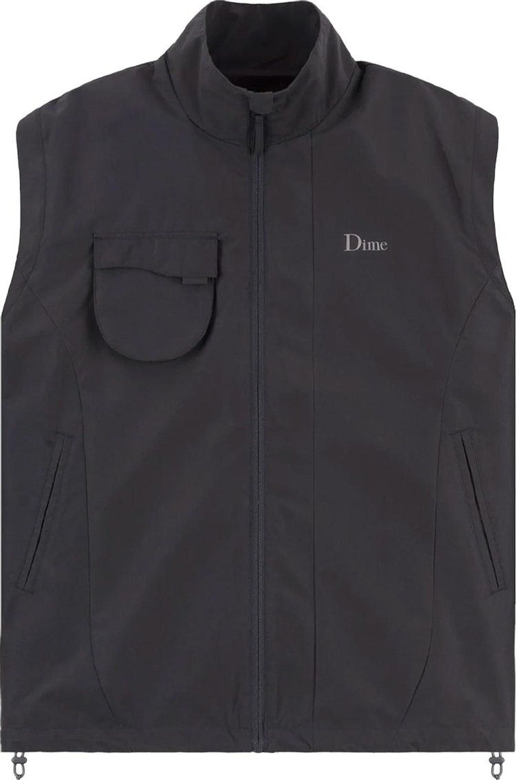 Dime Hiking Zip Off Sleeves Jacket Charcoal