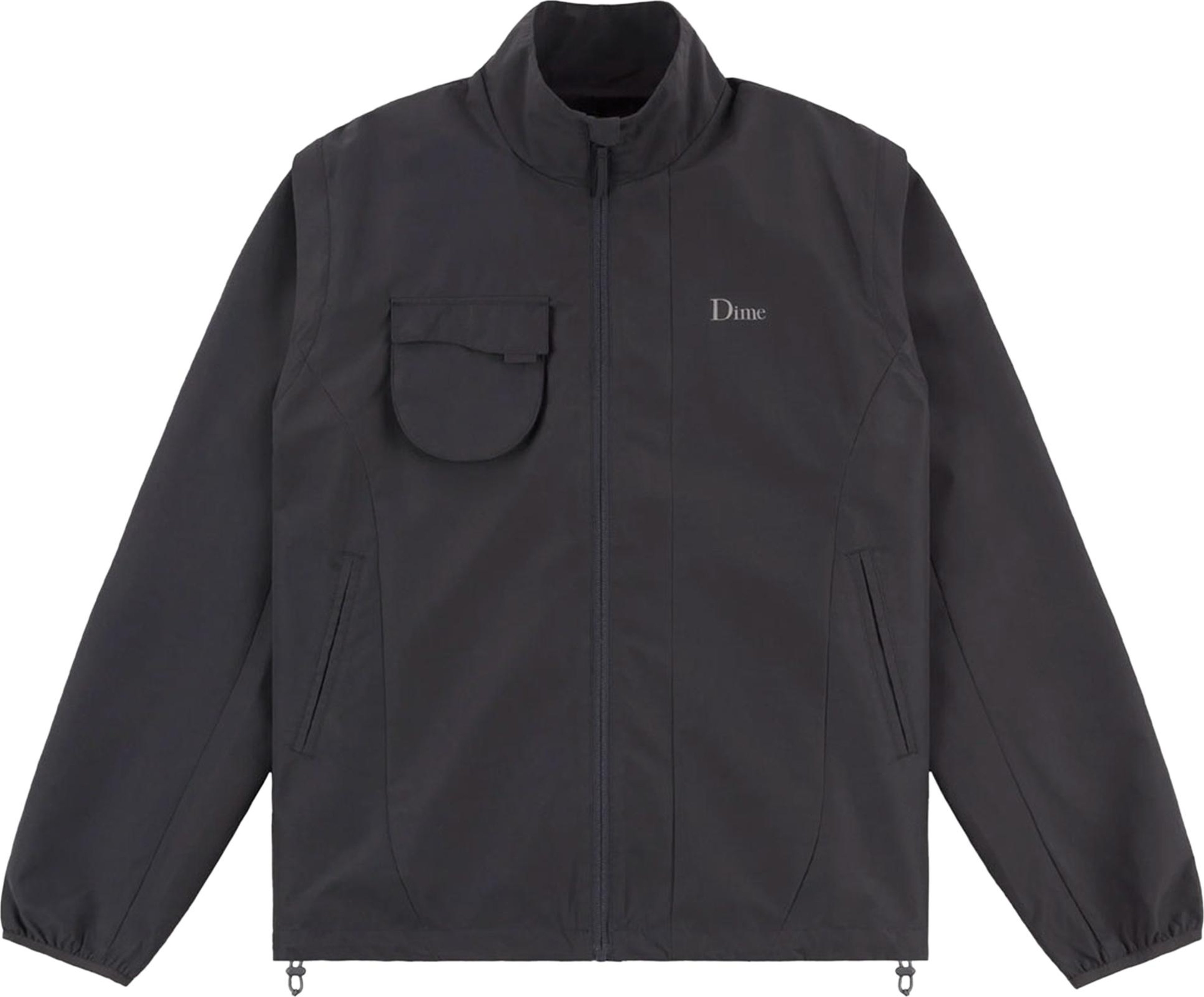 Buy Dime Hiking Zip Off Sleeves Jacket 'Charcoal' - DIMESU231CHA | GOAT NL