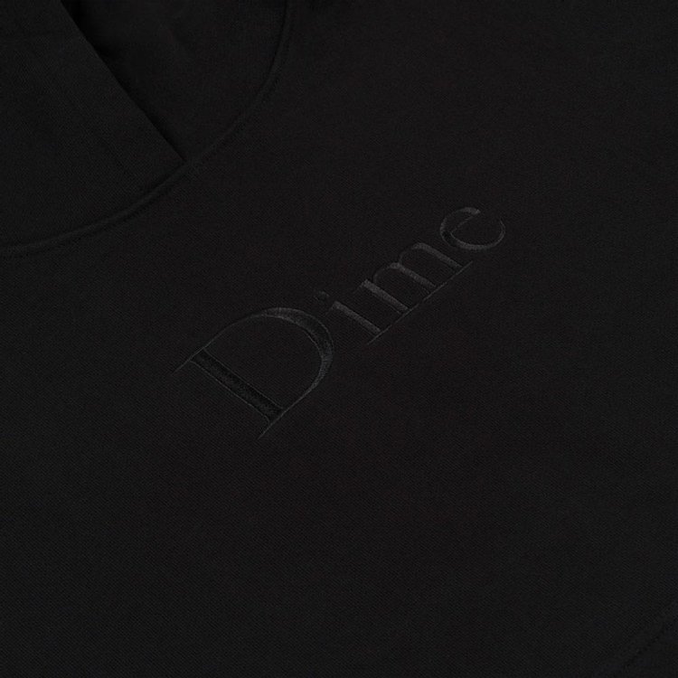 Dime Classic Logo Hoodie Black