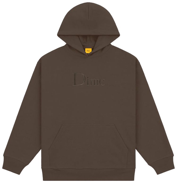 Dime Classic Logo Hoodie Driftwood