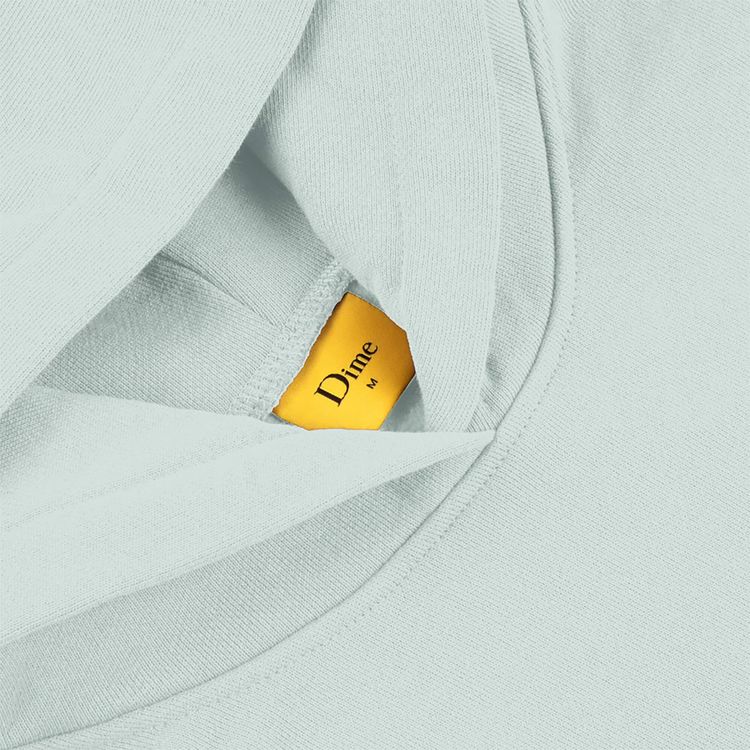 Dime Classic Small Logo Hoodie Ice Water