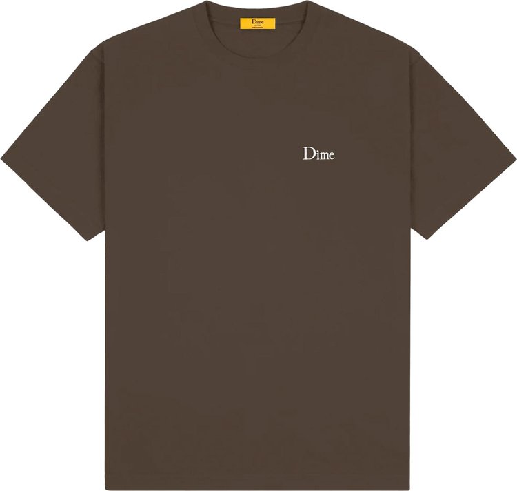 Dime Classic Small Logo T-Shirt 'Driftwood'
