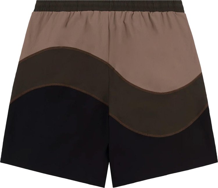 Dime Wave Sports Shorts Khaki