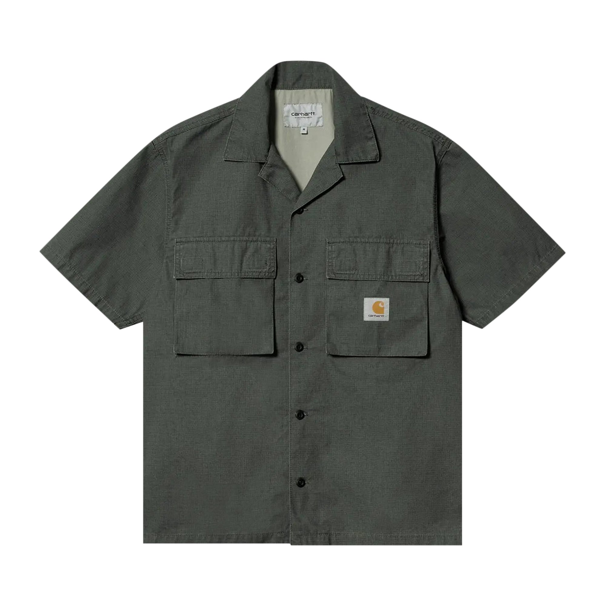 カーハート メンズ シャツ トップス Wynton Short Sleeve Shirt JURA