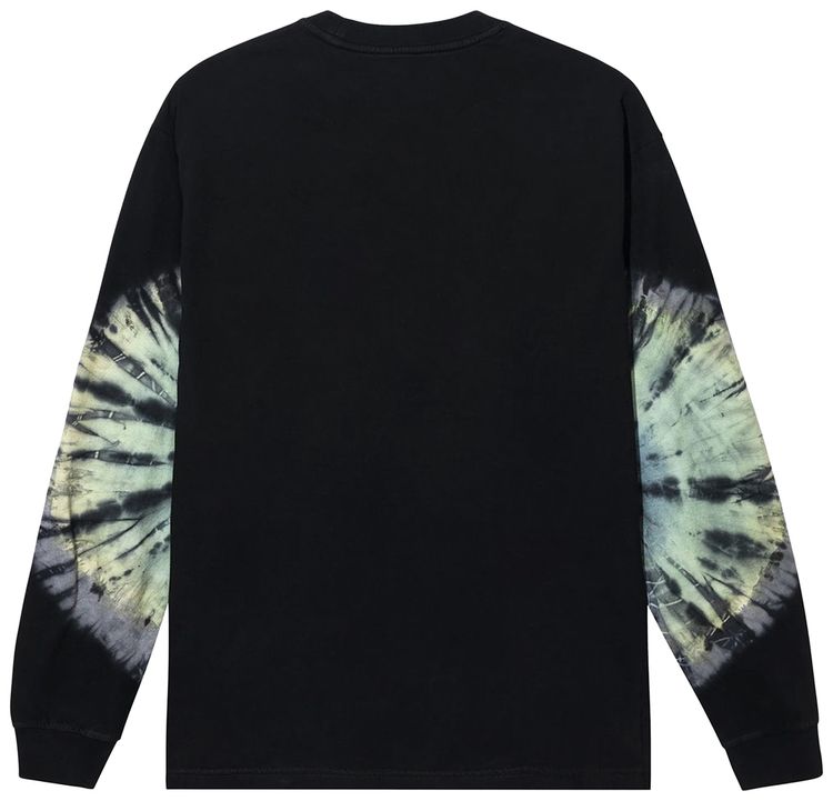 Market Bob Marley Punk Long Sleeve T Shirt Tie Dye