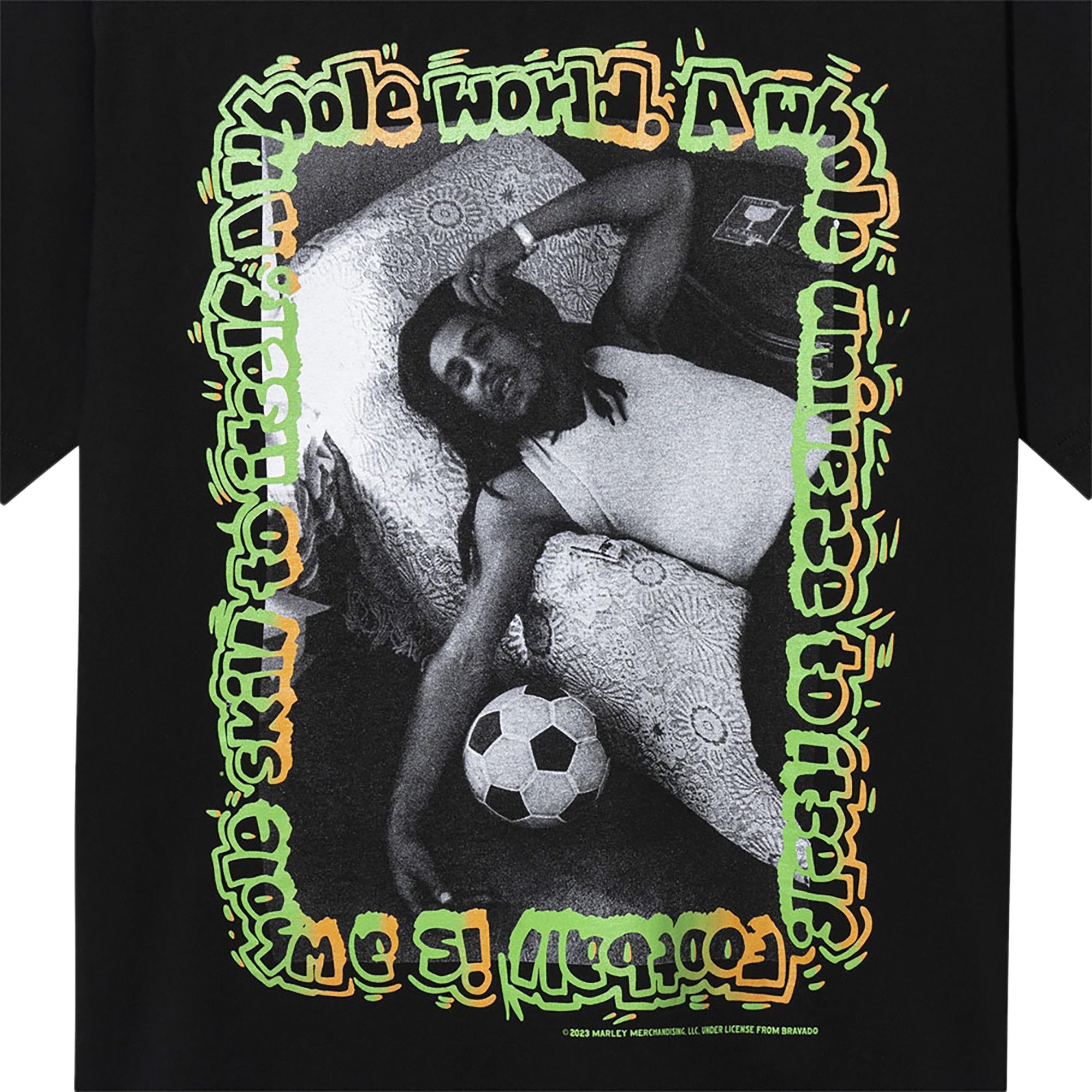 ★MARKET★ U BOB MARLEY SOCCER TSHIRT BLACK BOB MARLEY SOCCE Buy Market Bob Marley Soccer T-Shirt 'Black' - 399001485