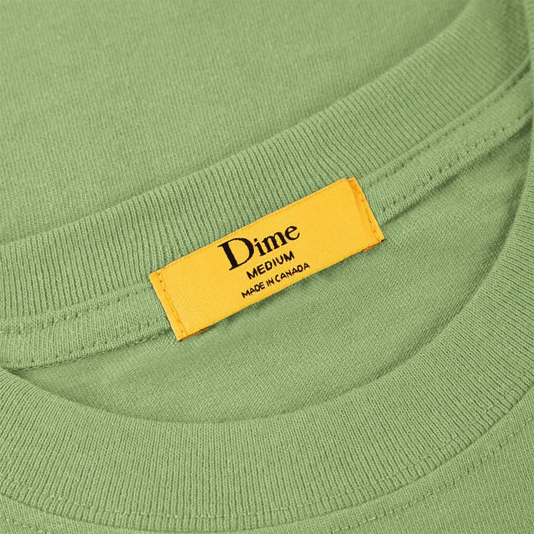 Dime Headbanger T Shirt Moss
