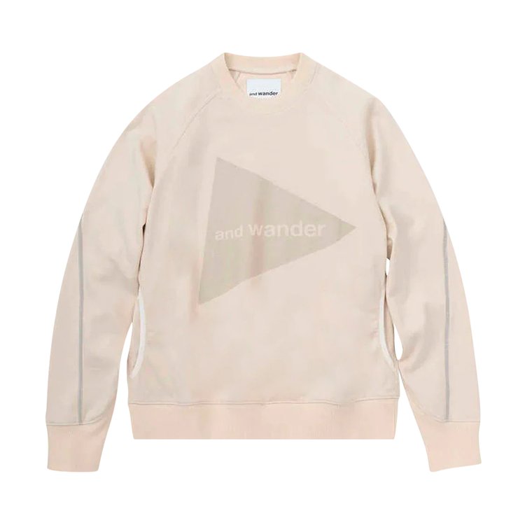 And Wander Sweat Crew 'Off White'