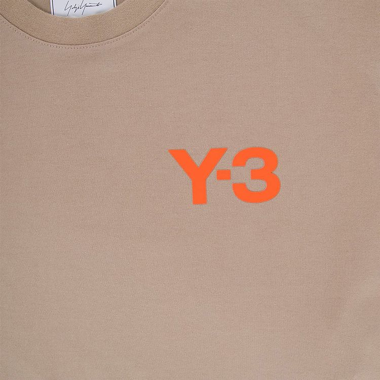 Y 3 Classic Chest Logo Tee Trace Khaki