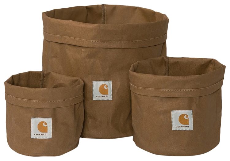 Carhartt WIP Canvas Planter Set Hamilton Brown